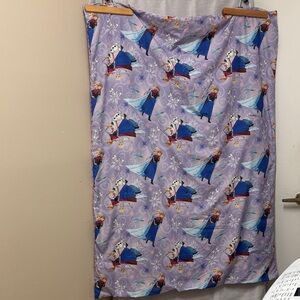 Handmade Frozen Anna Elsa Olaf  Toddler Bedding Quilt Throw Blanket